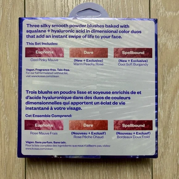 Blush Trio Kosas - Limited Edition - Picture 9 of 11